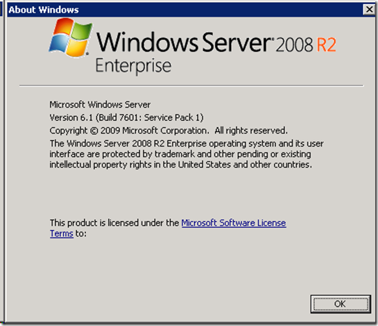windows 2008 service pack 2
